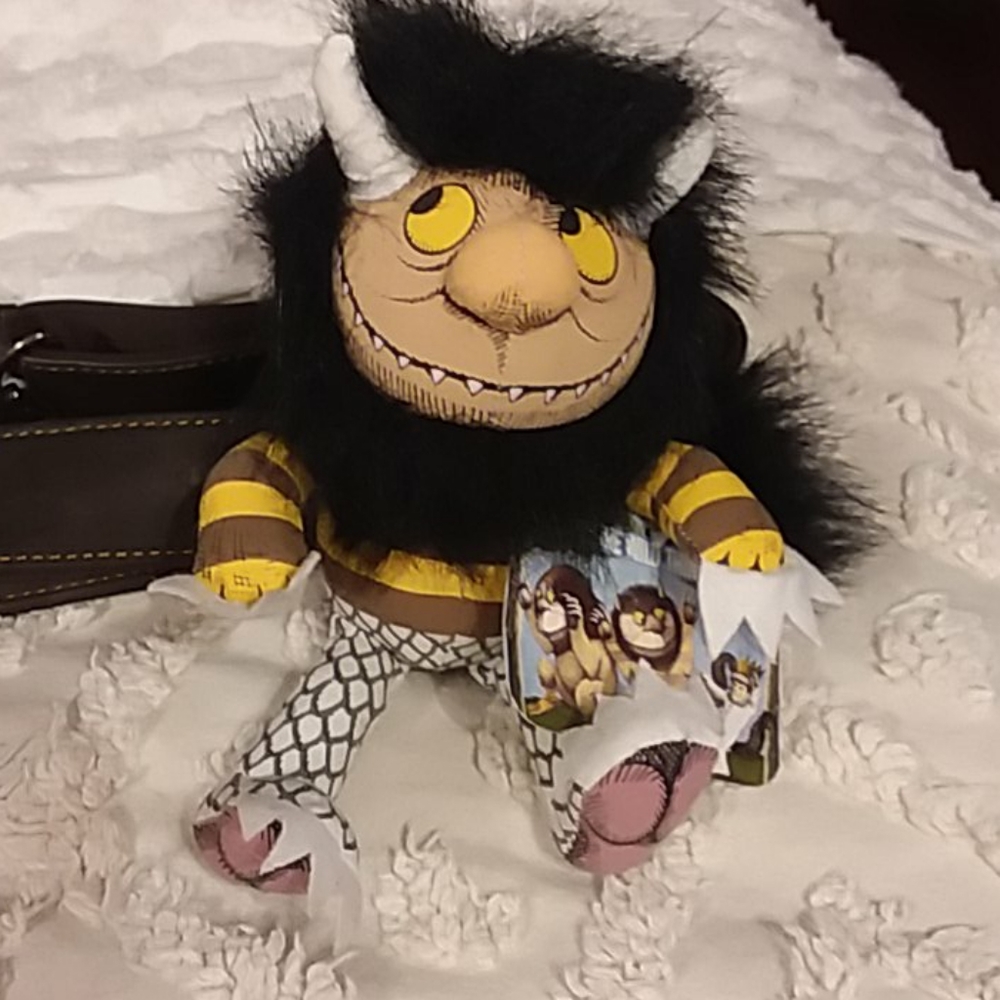 Where the "Wild Things Are" stuffed monster